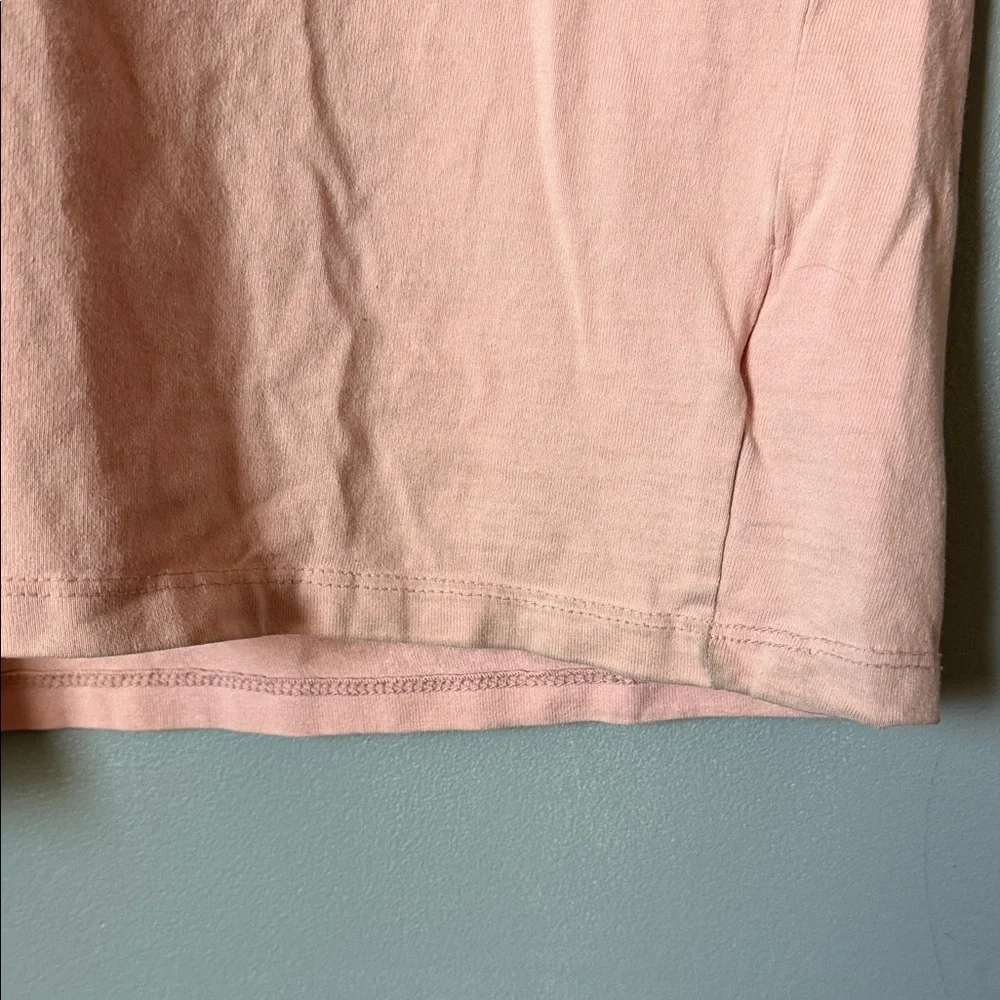 Vans Men's Light Pink Short-Sleeve Pocket Tee with Small Chest Logo